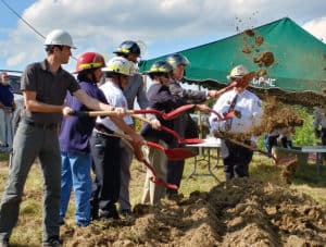 Riner Fire Station Groundbreaking