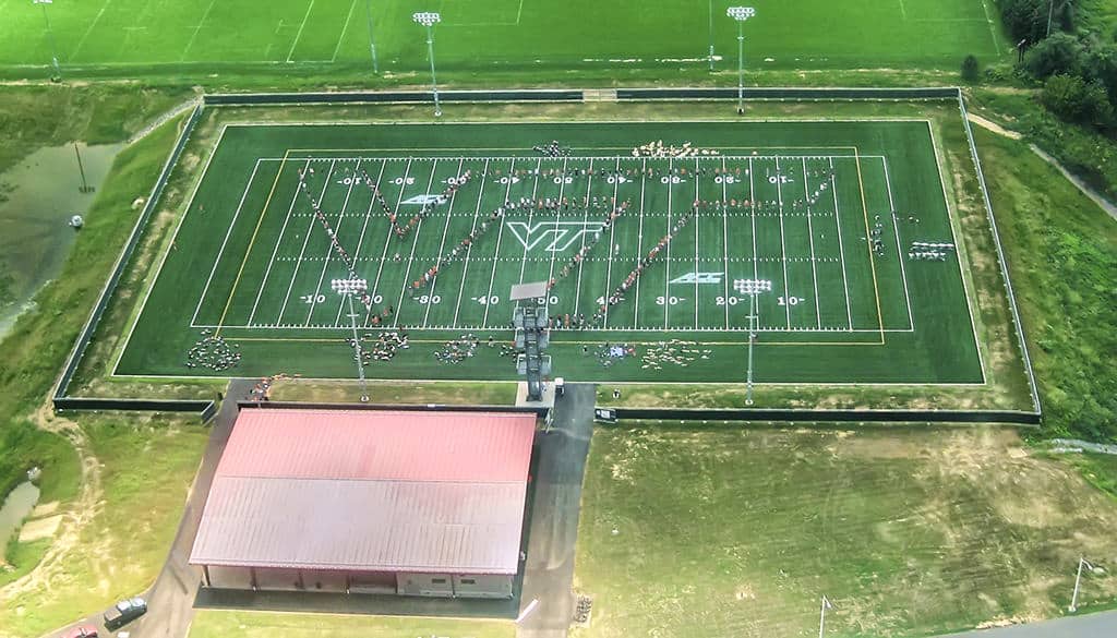 Virginia Tech Marching Virginians Practice Facility