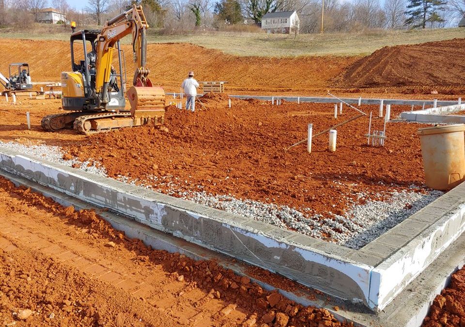 Construction continues on the Tri Area Community Health Center at Ferrum