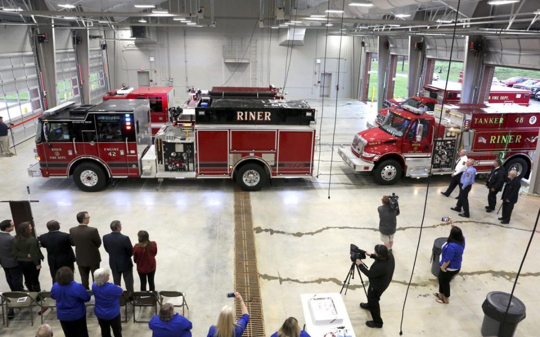 Riner Fire Station Ribbon Cutting