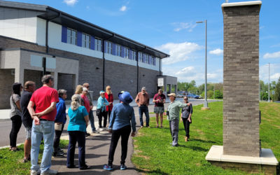 McHarg Elementary Dedicates New Chimney Swift Tower Designed By Thompson & Litton